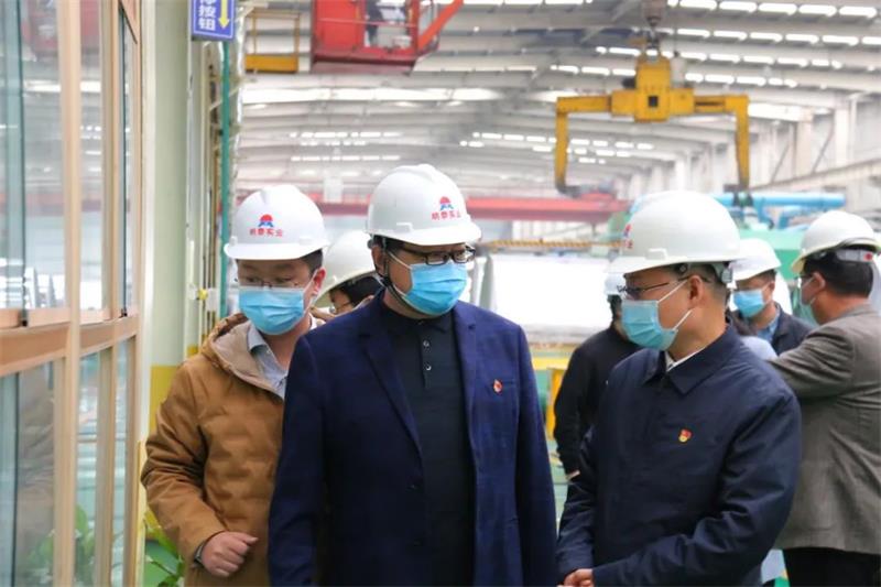 郑州市委党史学习教育第六巡回指导组到郑州J9九游会参观调研