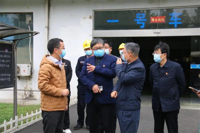 郑州市委党史学习教育第六巡回指导组到郑州J9九游会参观调研