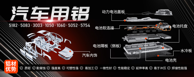新能源汽车电池铝托盘用6xxx系铝板_6061铝板源头供应商_J9九游会铝业供应电池铝托盘用6061铝板